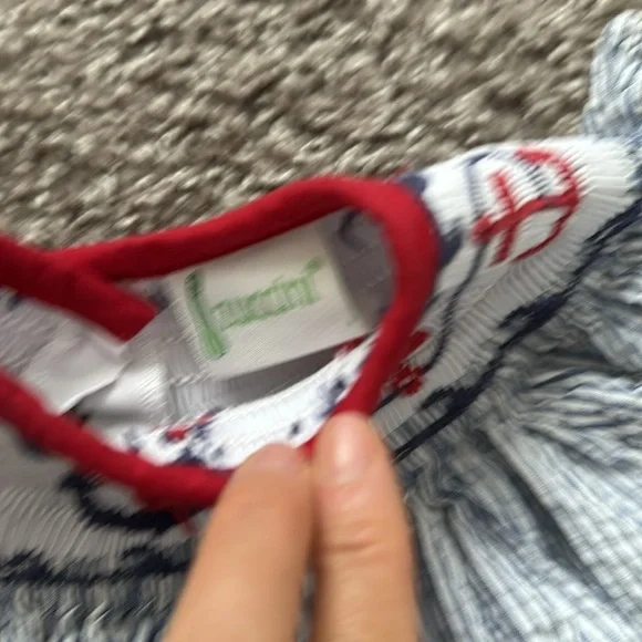 Baby girl smoked dress size 2 T - Picture 3 of 4